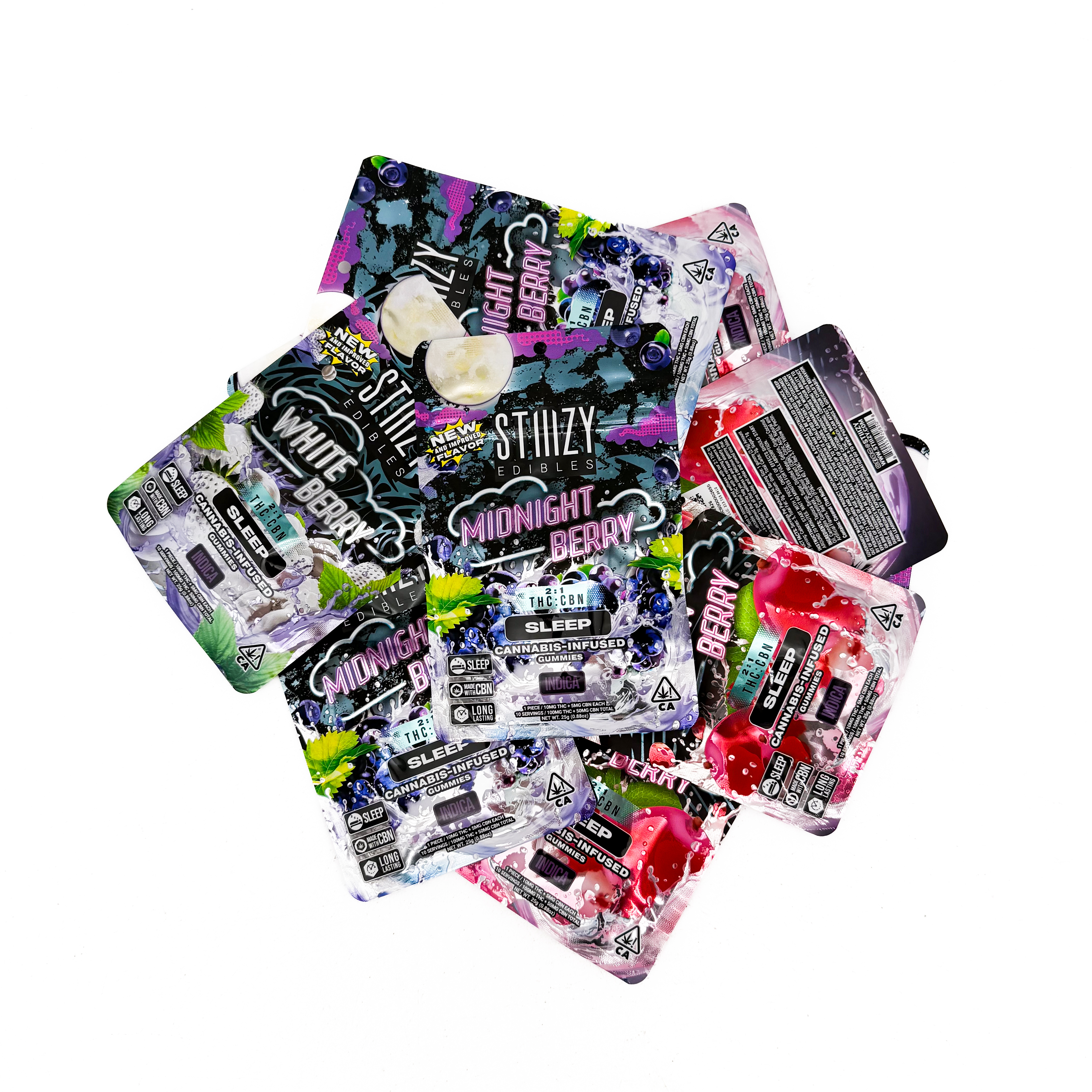 Stiiizy Sleep Gummies 100mg THC + 50mg CBN